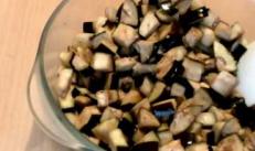 Options for preparing canned eggplants like mushrooms
